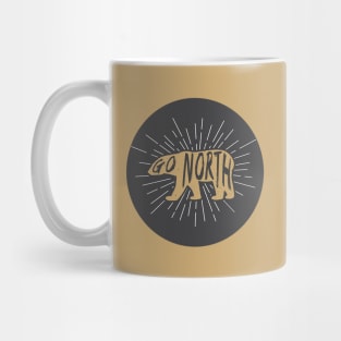 The Hiking Life Style - Go North Mug